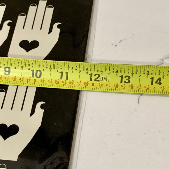 11.5 X 16.5 Monochromatic Hearts and Hands Print from Frances Collett - Picture 3 of 5